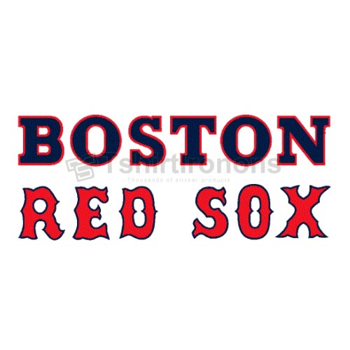 Boston Red Sox T-shirts Iron On Transfers N1464 - Click Image to Close